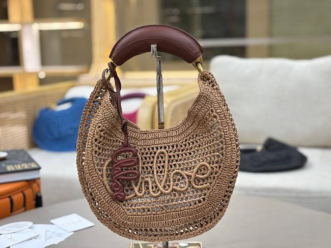 Chloe Summer Banana Bags Raffia