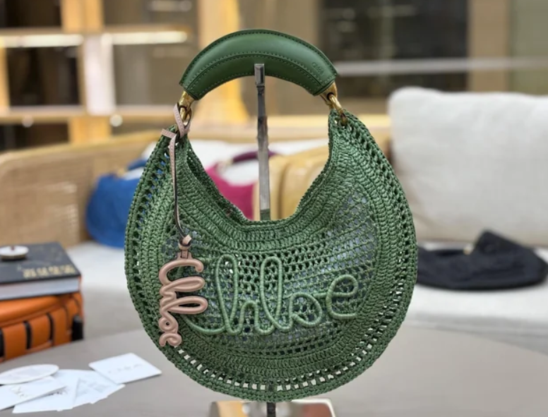 Chloe Summer Banana Bags Raffia