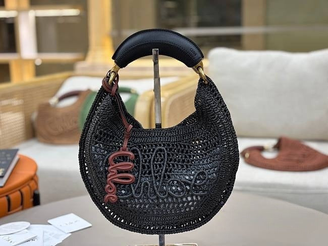 Chloe Summer Banana Bags Raffia