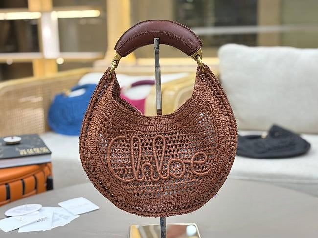 Chloe Summer Banana Bags Raffia